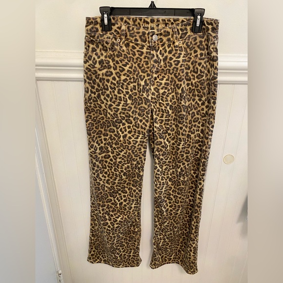 American Eagle Outfitters Denim - American Eagle Outfitters Animal Print Jeans